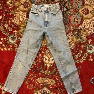 Zara mom jeans